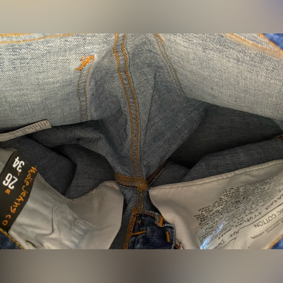 NUDIE JEANS Premium Organic Cotton Made in Italy Women's Skinny Jeans Size 26 - Picture 14 of 14